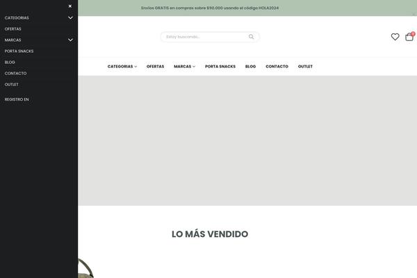 Porto theme site design template sample
