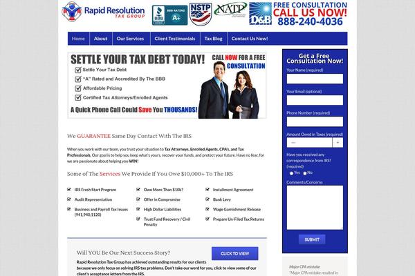 Avada theme site design template sample