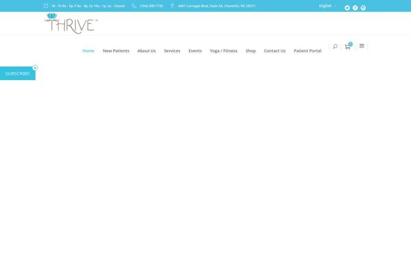 Wellspring theme site design template sample