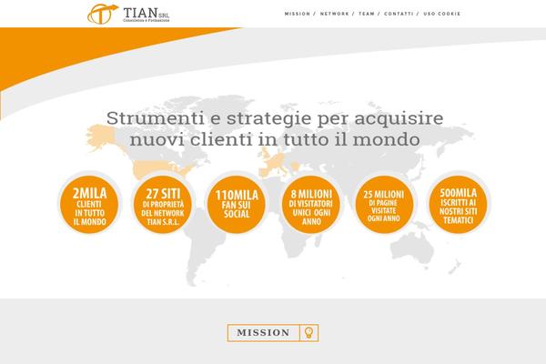 Haven theme site design template sample