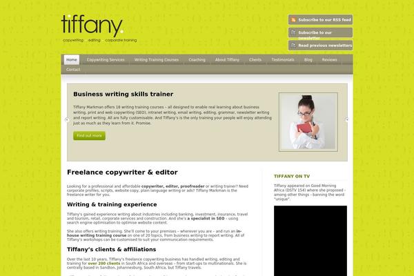 Salient theme site design template sample