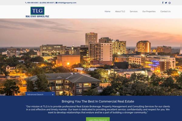 WP Residence theme site design template sample