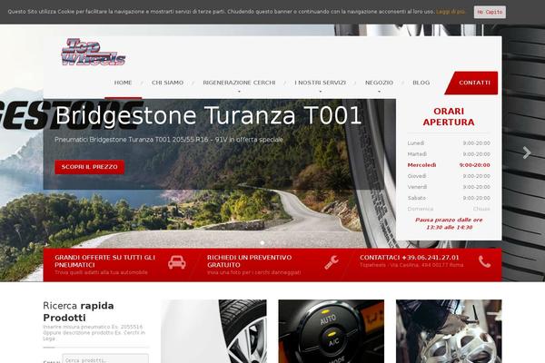 CarPress theme site design template sample