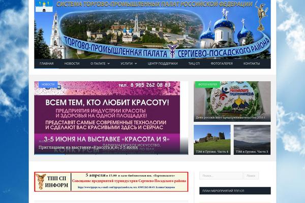 SmartMag theme site design template sample
