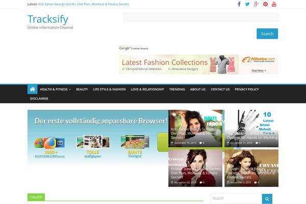Site using Getwid plugin
