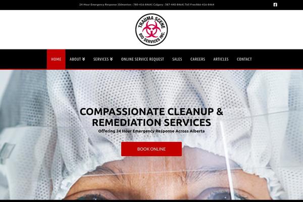 Site using Cornerstone plugin