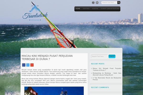 Sahifa theme site design template sample
