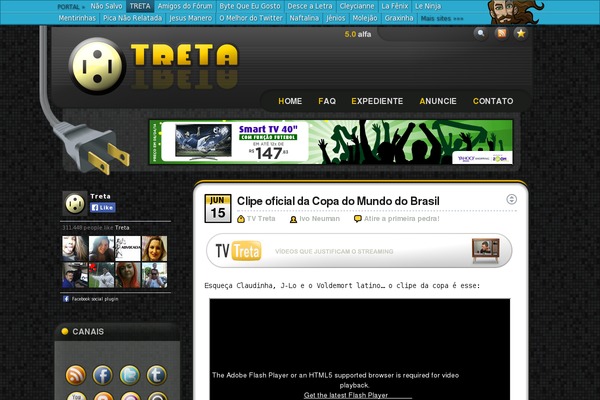 Site using Sassy Social Share plugin