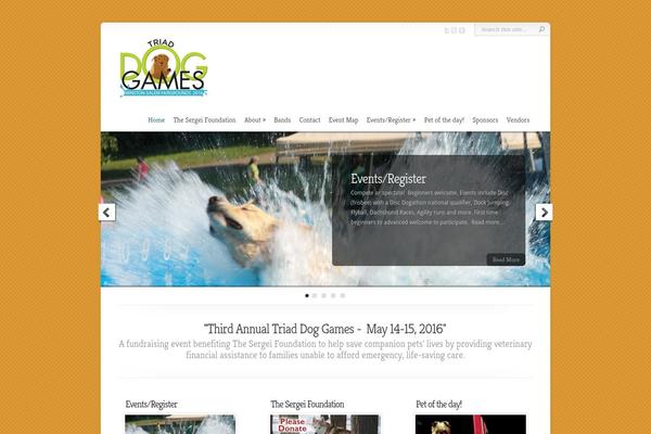 Chameleon theme site design template sample