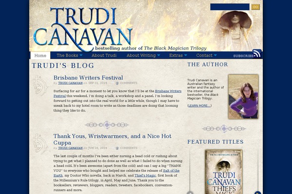 trudic theme websites examples