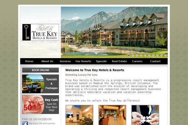 truekeys theme websites examples