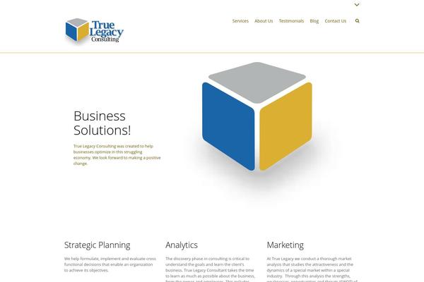 truelegacyconsulting theme websites examples