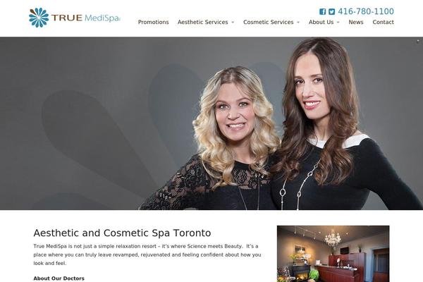 truemedispa theme websites examples