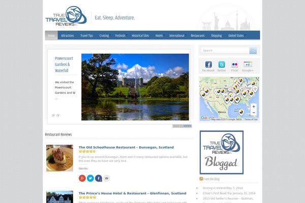 true-travel-reviews theme websites examples