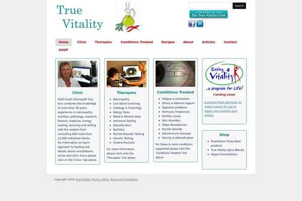 truevitality-child theme websites examples