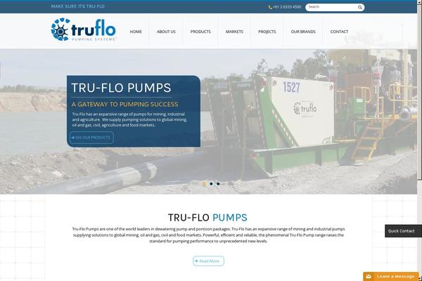 truflow theme websites examples
