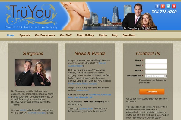 TruYouJax theme websites examples