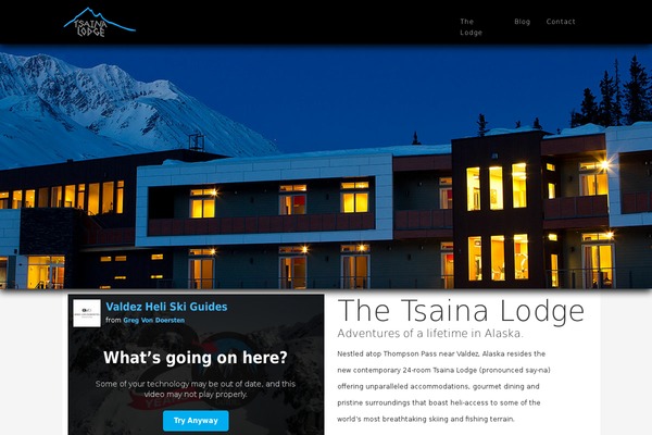 Tsaina_WPBoot-child theme websites examples