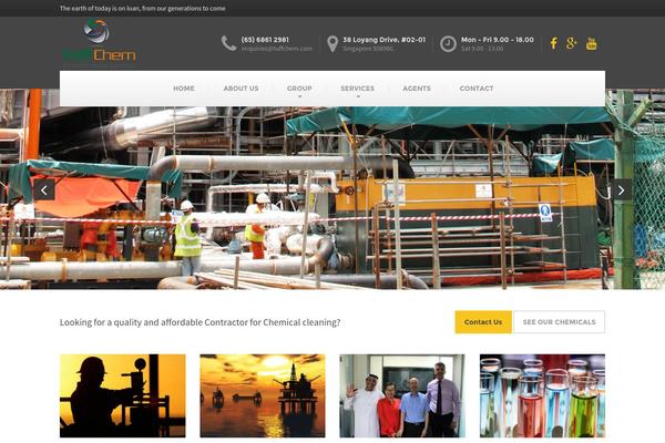 BuildPress theme site design template sample