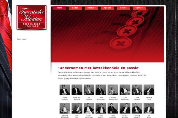 Ultimatum theme site design template sample
