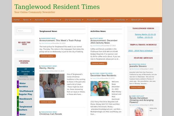Site using Category Posts Widget plugin