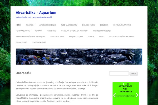 Twenty Twelve theme site design template sample