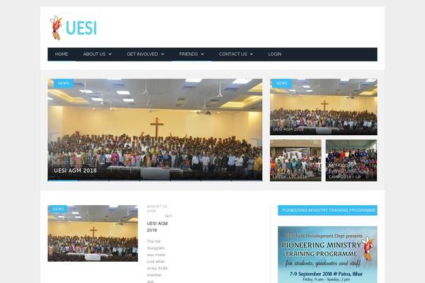 SmartMag theme site design template sample