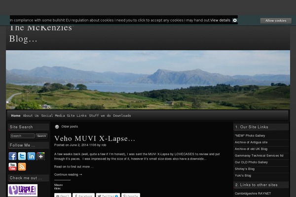 Site using Cookie Opt In plugin