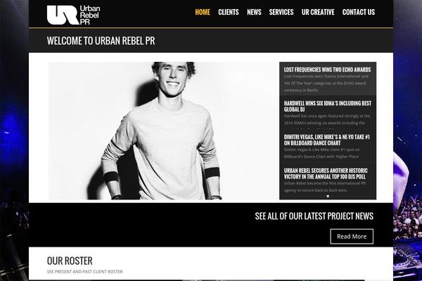 Divi theme site design template sample