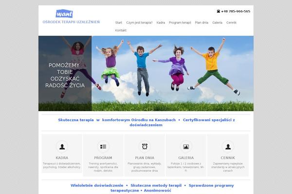 Twenty Twelve theme site design template sample