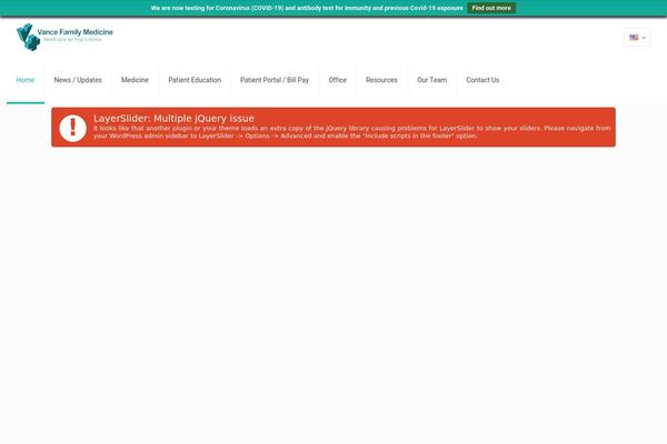 Site using LayerSlider plugin