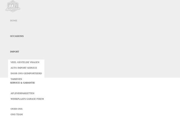 Impreza theme site design template sample