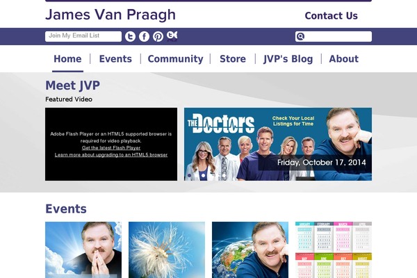 Site using Woo-events plugin