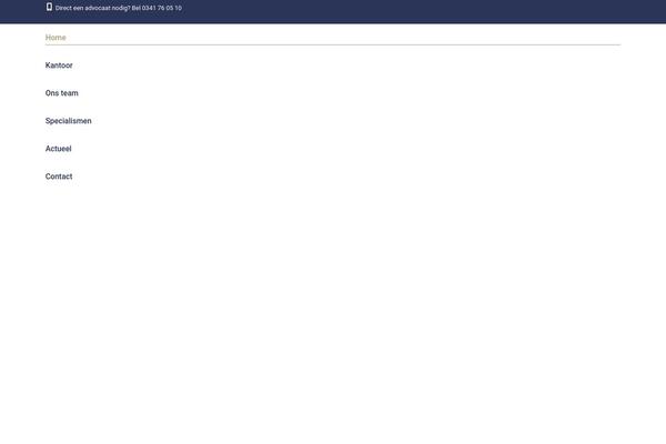 The7 theme site design template sample