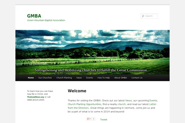 Twenty Eleven theme site design template sample