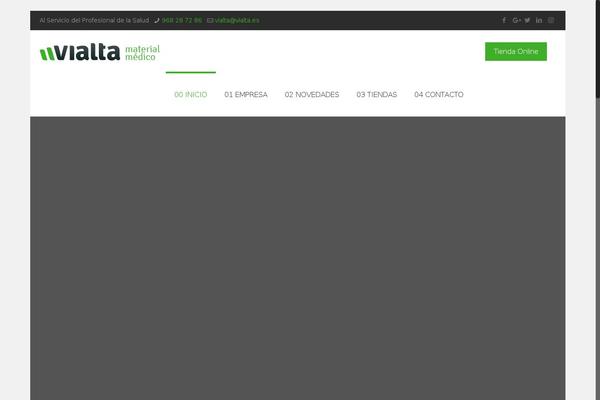 BeTheme Child theme site design template sample