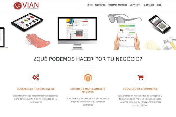 Jupiter theme site design template sample