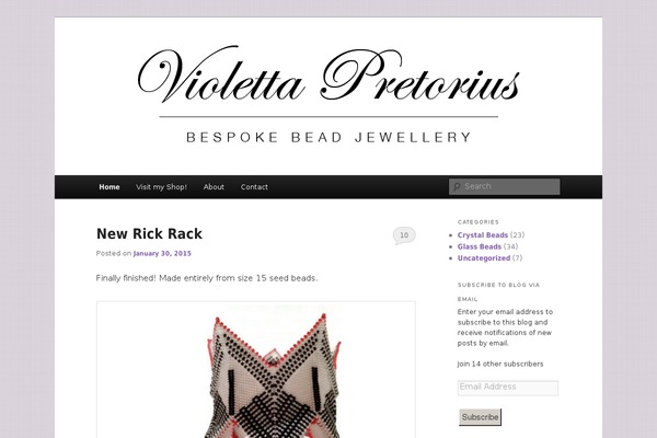 Twenty Eleven theme site design template sample