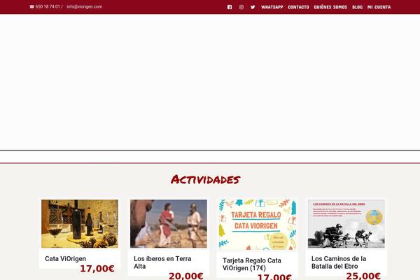 BeTheme Child theme site design template sample
