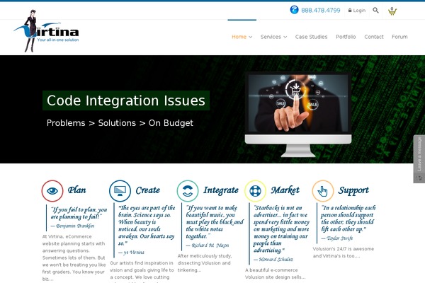 Site using Thrive-visual-editor plugin