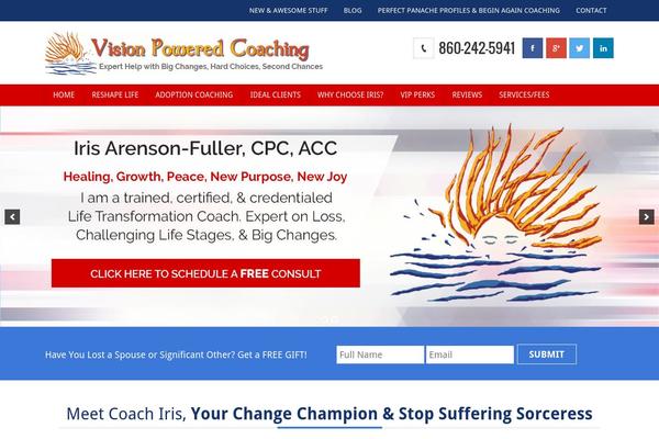 Site using Easy Testimonials plugin