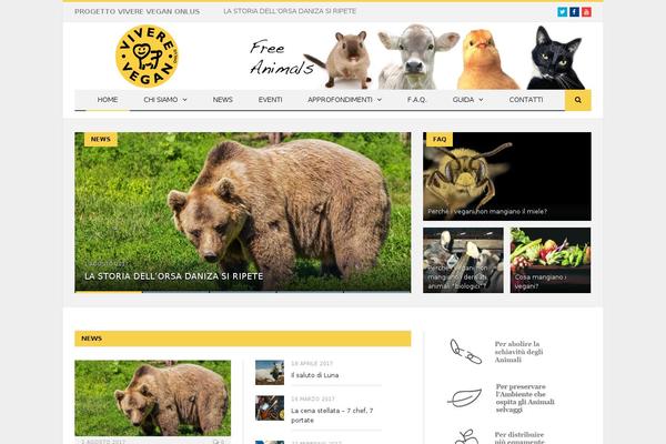SmartMag theme site design template sample