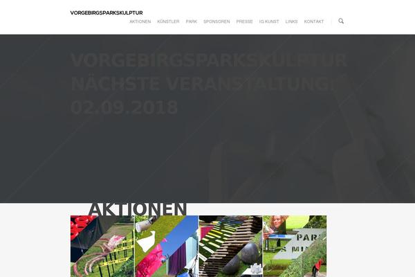Site using Salient-core plugin
