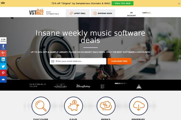 Site using Boxzilla plugin