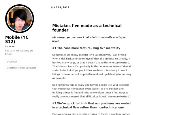 Svbtle theme site design template sample
