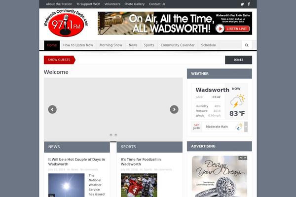 Site using ContestHopper for WordPress plugin