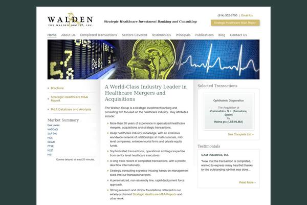 Site using Cornerstone plugin