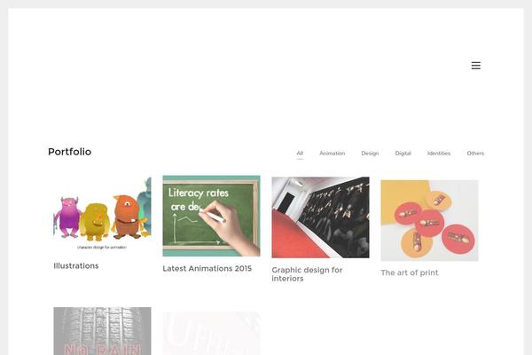 Kalium theme websites examples