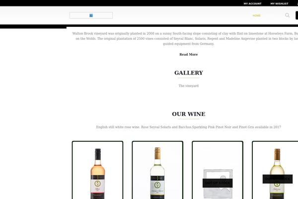 Porto Child theme site design template sample