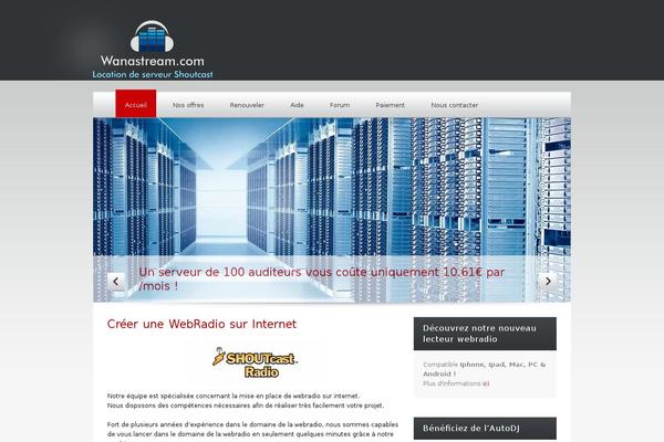 Klasik theme site design template sample